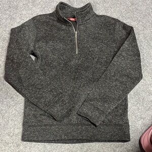 Arizona Jean Company Kids' Charcoal Quarter-Zip Sweater